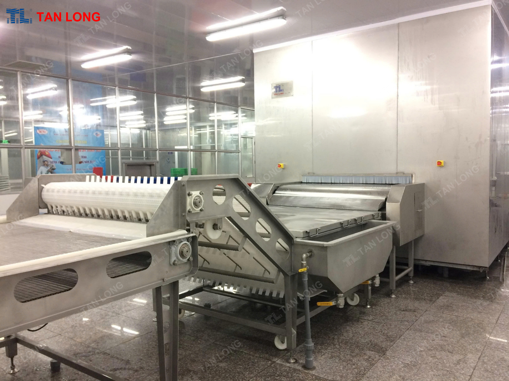 Máy mạ băng phun tự động Tân Long - Lớp mạ băng đều, đẹp